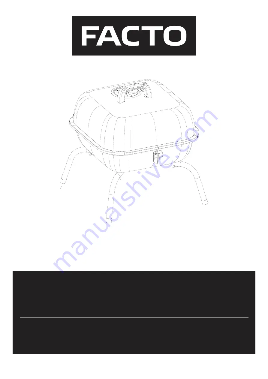 FACTO 70005017 Operator'S Manual Download Page 1