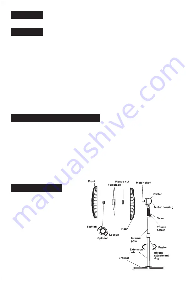 FACTO 70395008 Operator'S Manual Download Page 3