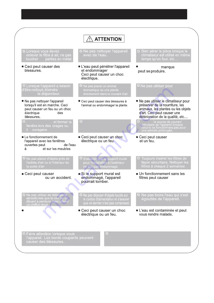 FACTO GJC05BJ-A3MND1A Operator'S Manual Download Page 16