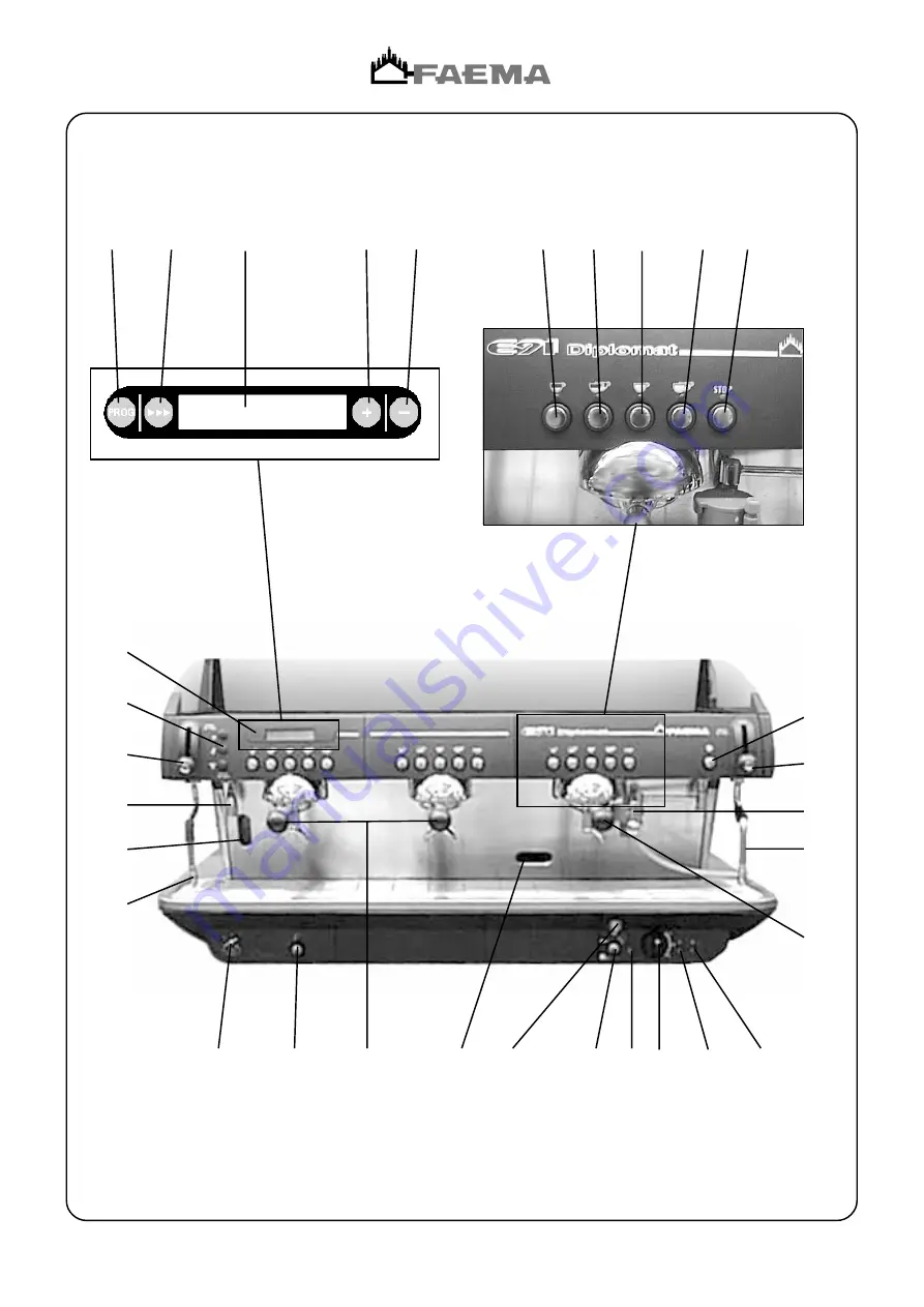 Faema Diplomat E91/A Manual Download Page 3