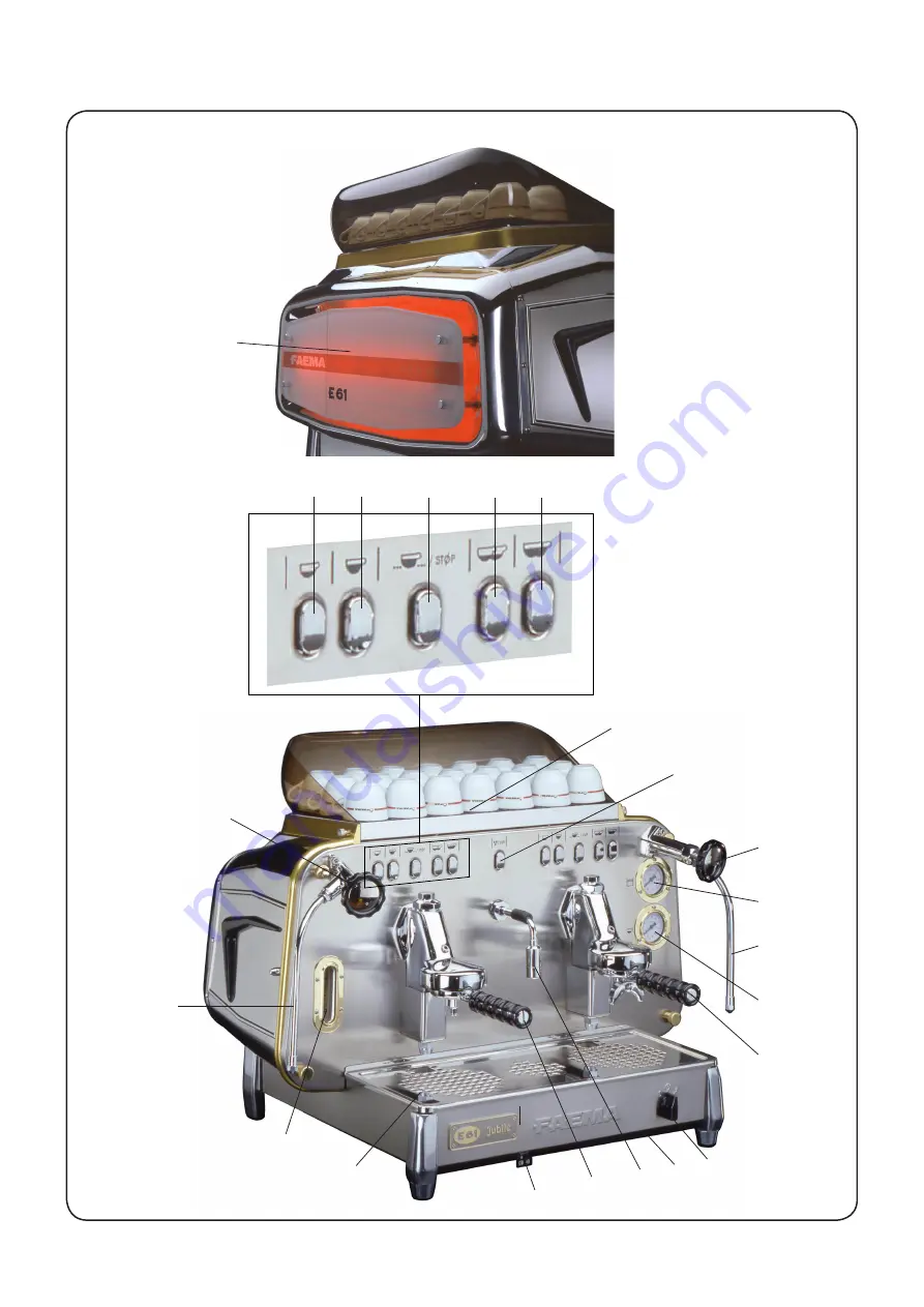 Faema E61 Jubile Скачать руководство пользователя страница 4