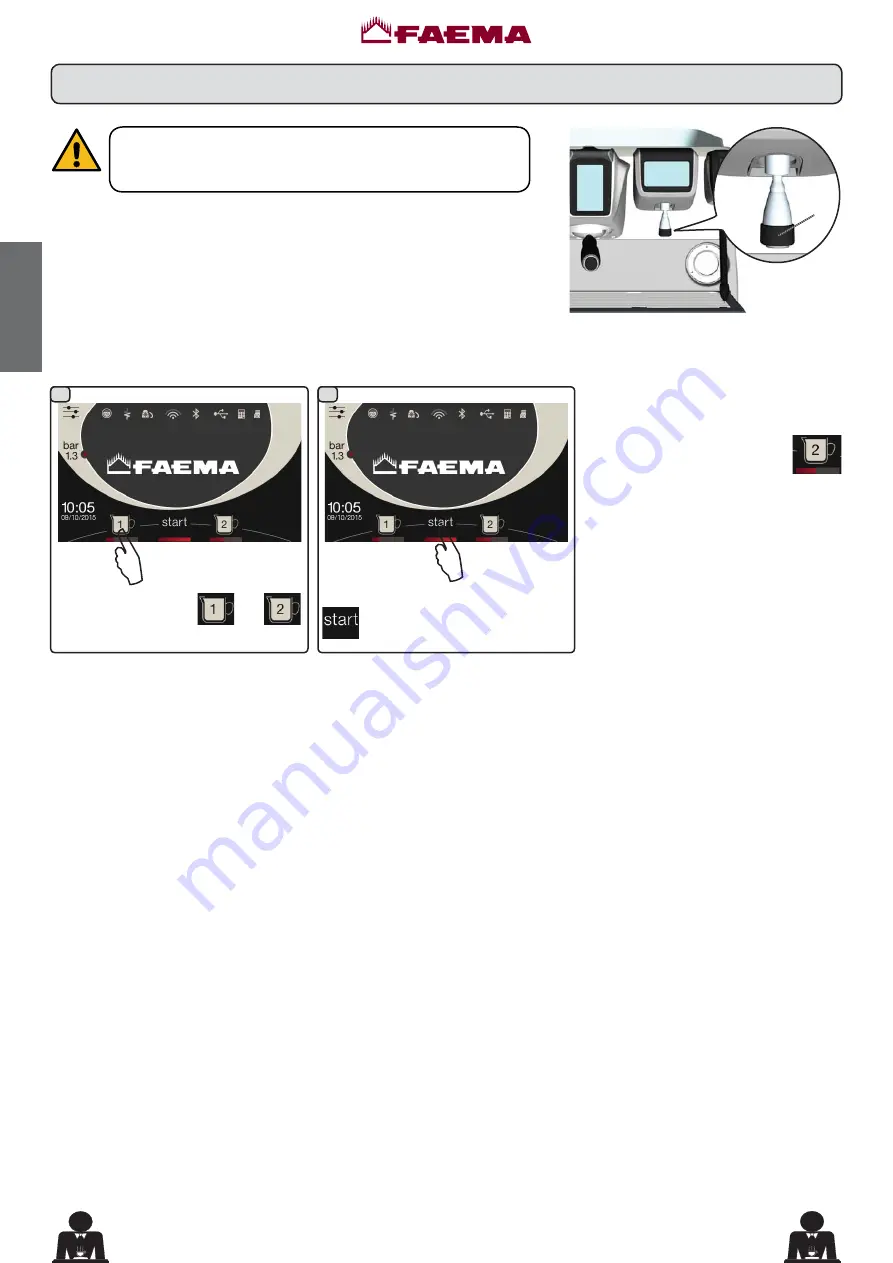 Faema E71 Use And Installation Download Page 66