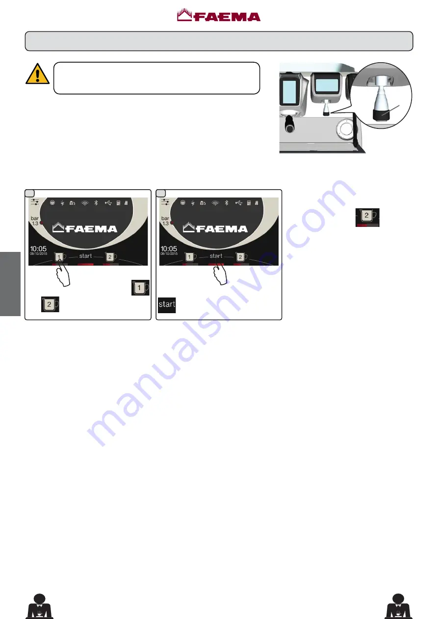 Faema E71 Use And Installation Download Page 142