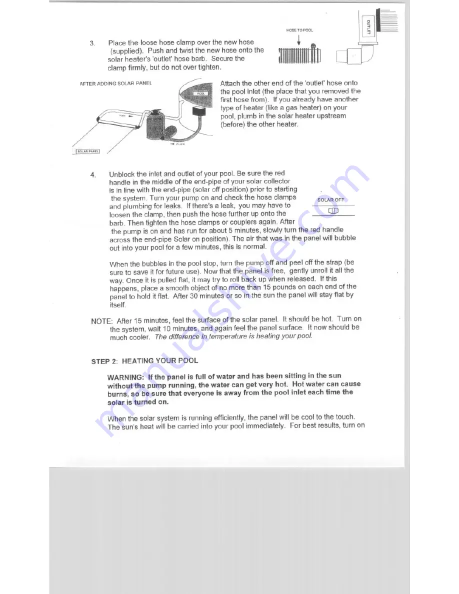 FAFCO SunSaver Plus Installation Manual Download Page 3