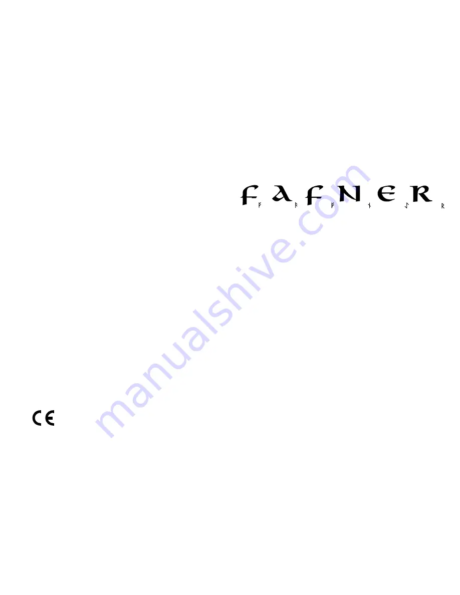 Fafner TD600 User Manual Download Page 1