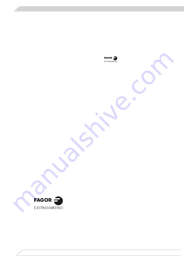 Fagor 3FFK-7845X Instruction Manual Download Page 6