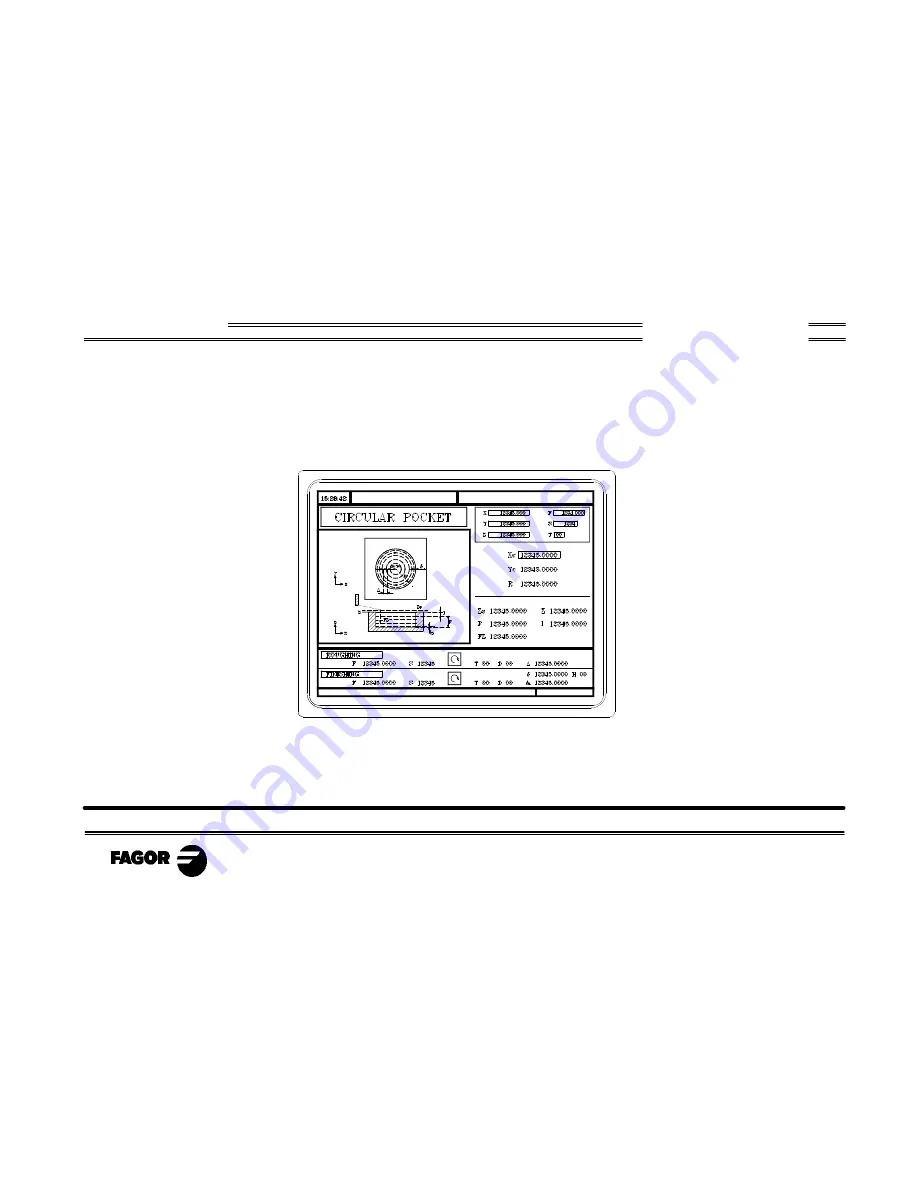 Fagor 8040 MC CNC Manual Download Page 207