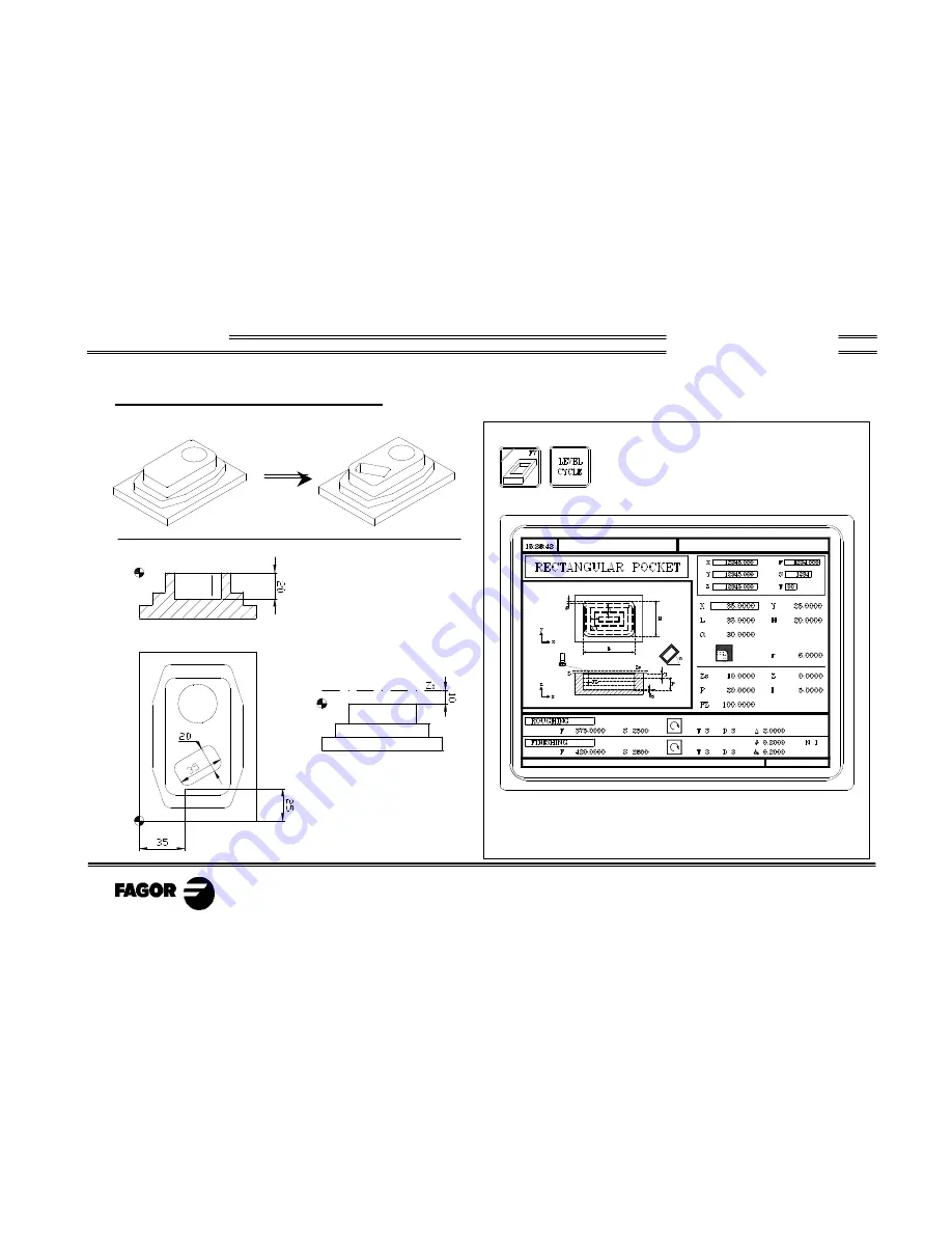 Fagor 8040 MC CNC Manual Download Page 241