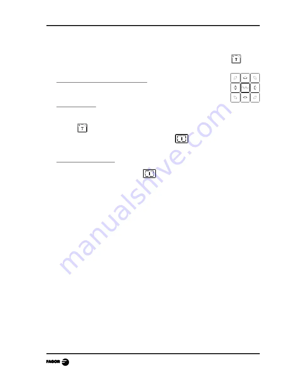 Fagor 8040 MCO CNC Operating Manual Download Page 59