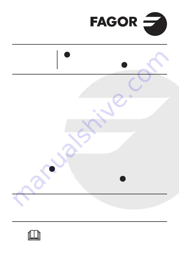 Fagor 8H-290AB Скачать руководство пользователя страница 1