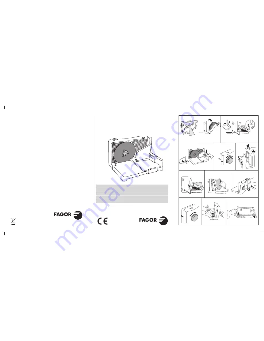 Fagor CF-172 Скачать руководство пользователя страница 1