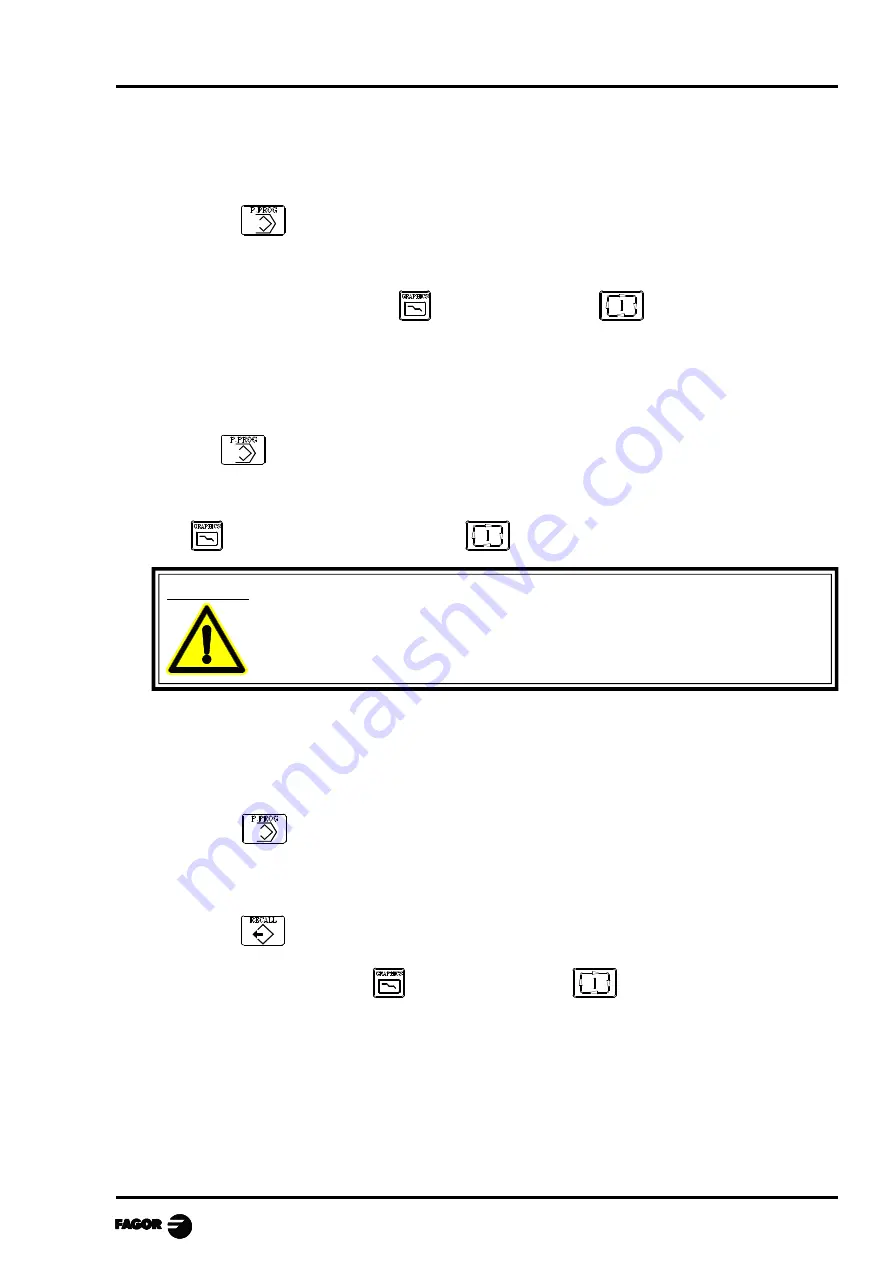 Fagor CNC 8040 - MCO-TCO OPTIONS Operating Manual Download Page 57