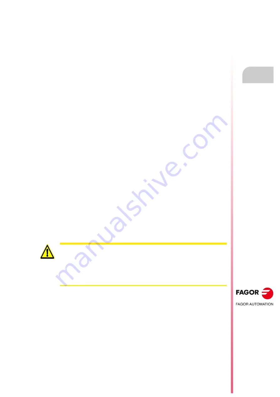 Fagor CNC 8055i Installation Manual Download Page 333