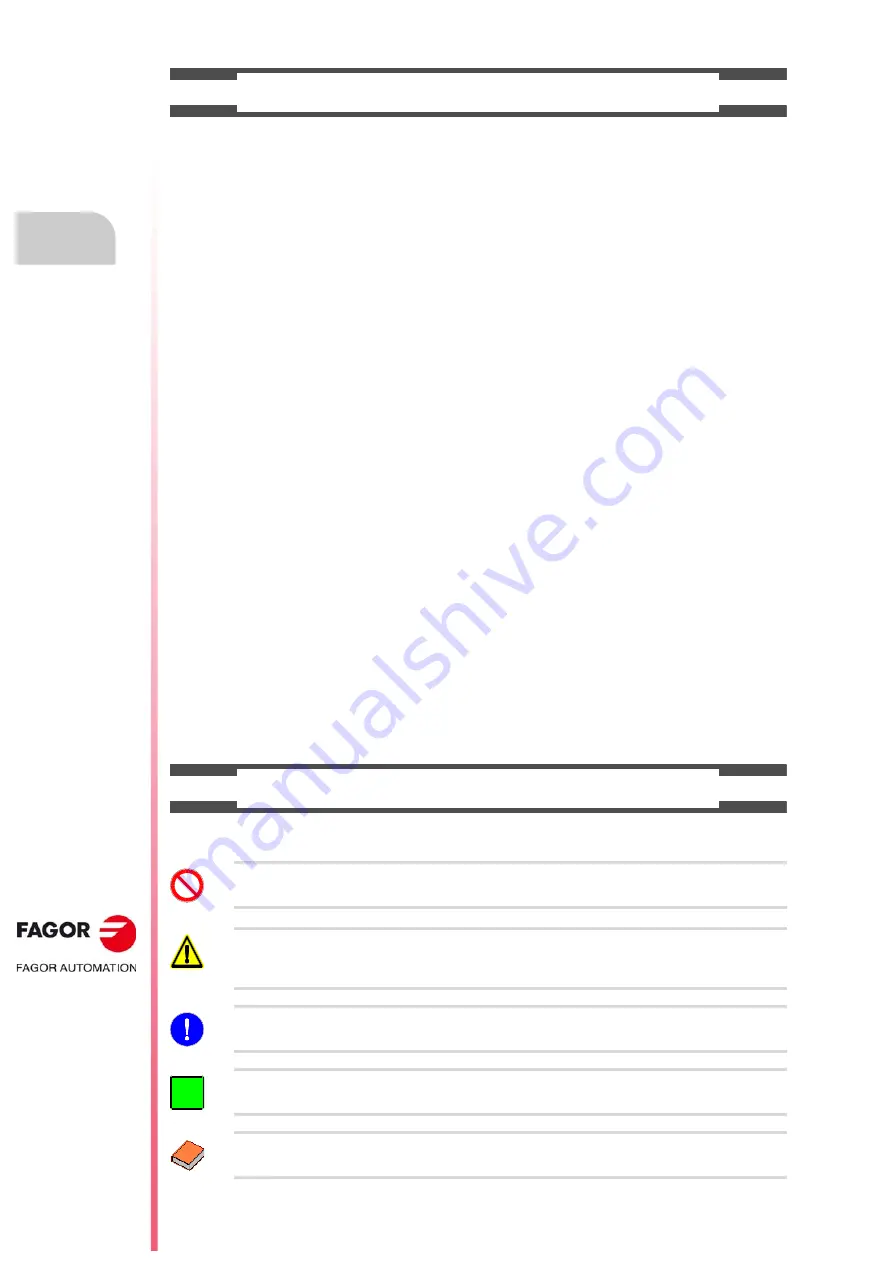 Fagor CNC 8060 Скачать руководство пользователя страница 14