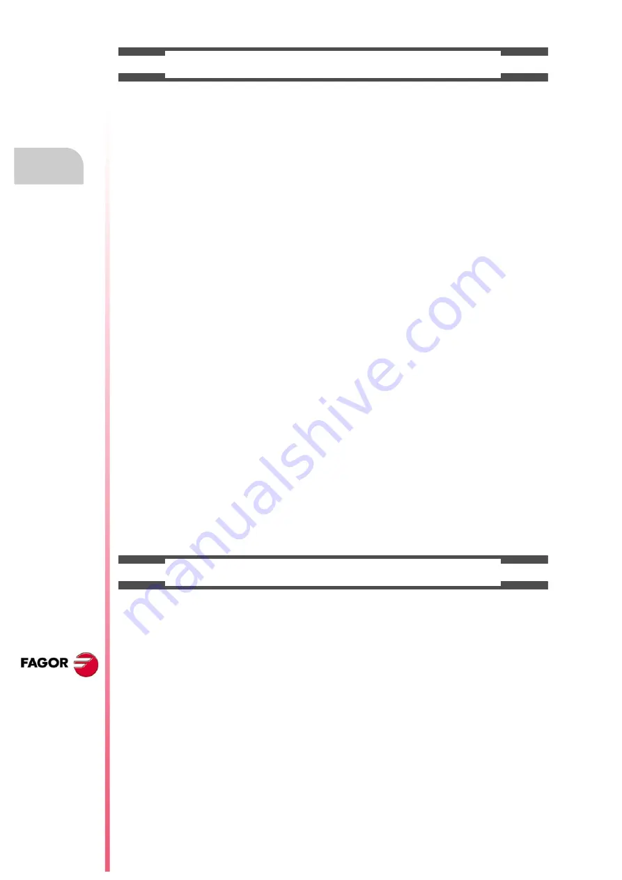 Fagor CNC 8060 Скачать руководство пользователя страница 14