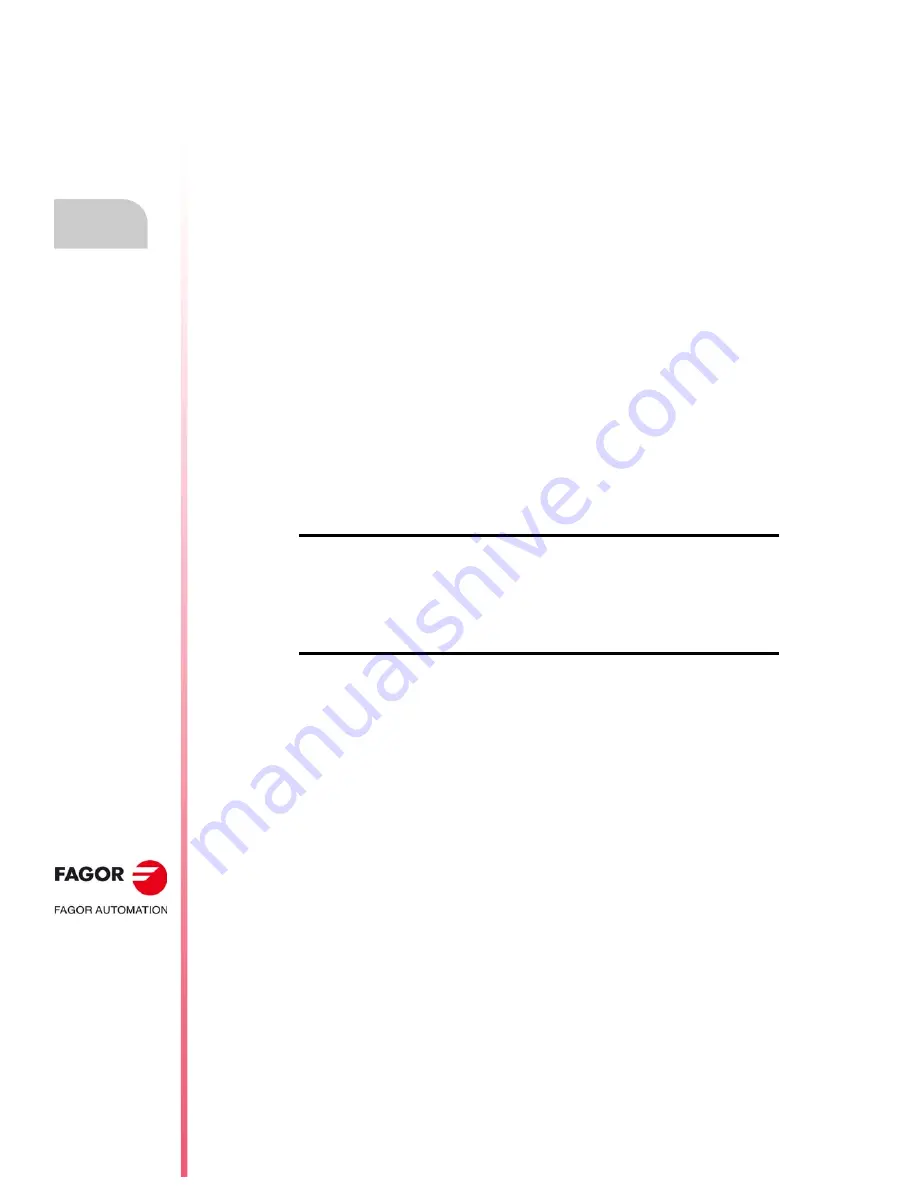 Fagor CNC 8060 Operating Manual Download Page 4