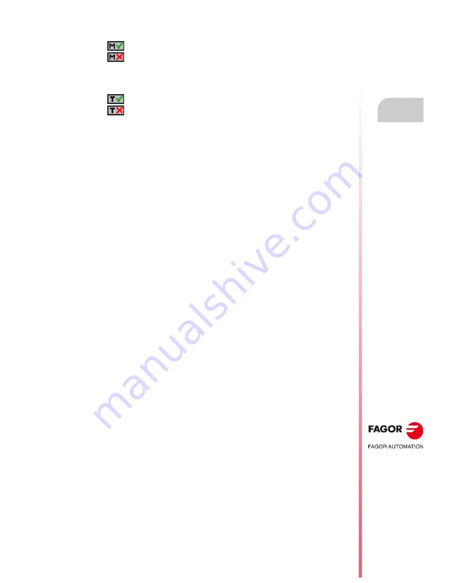 Fagor CNC 8060 Operating Manual Download Page 129