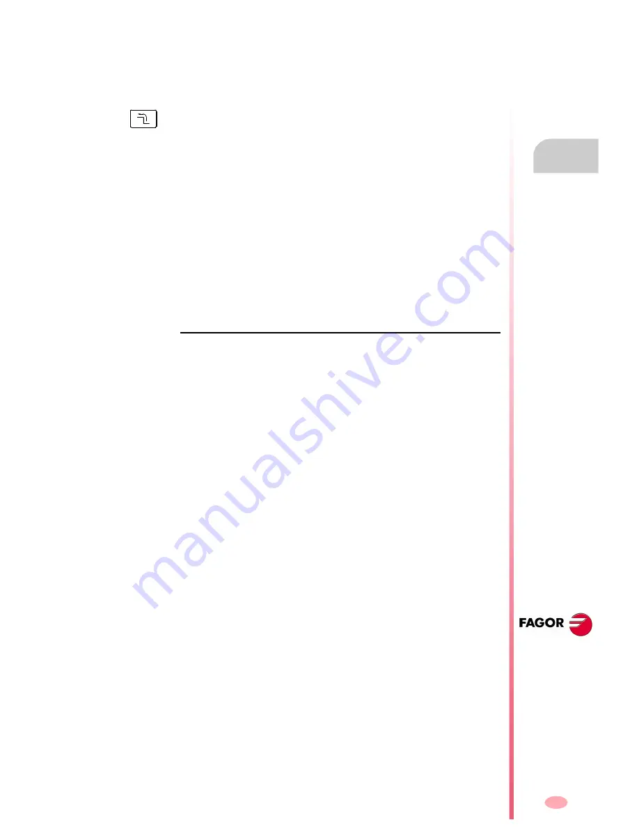 Fagor CNC 8070 Operating Manual Download Page 175