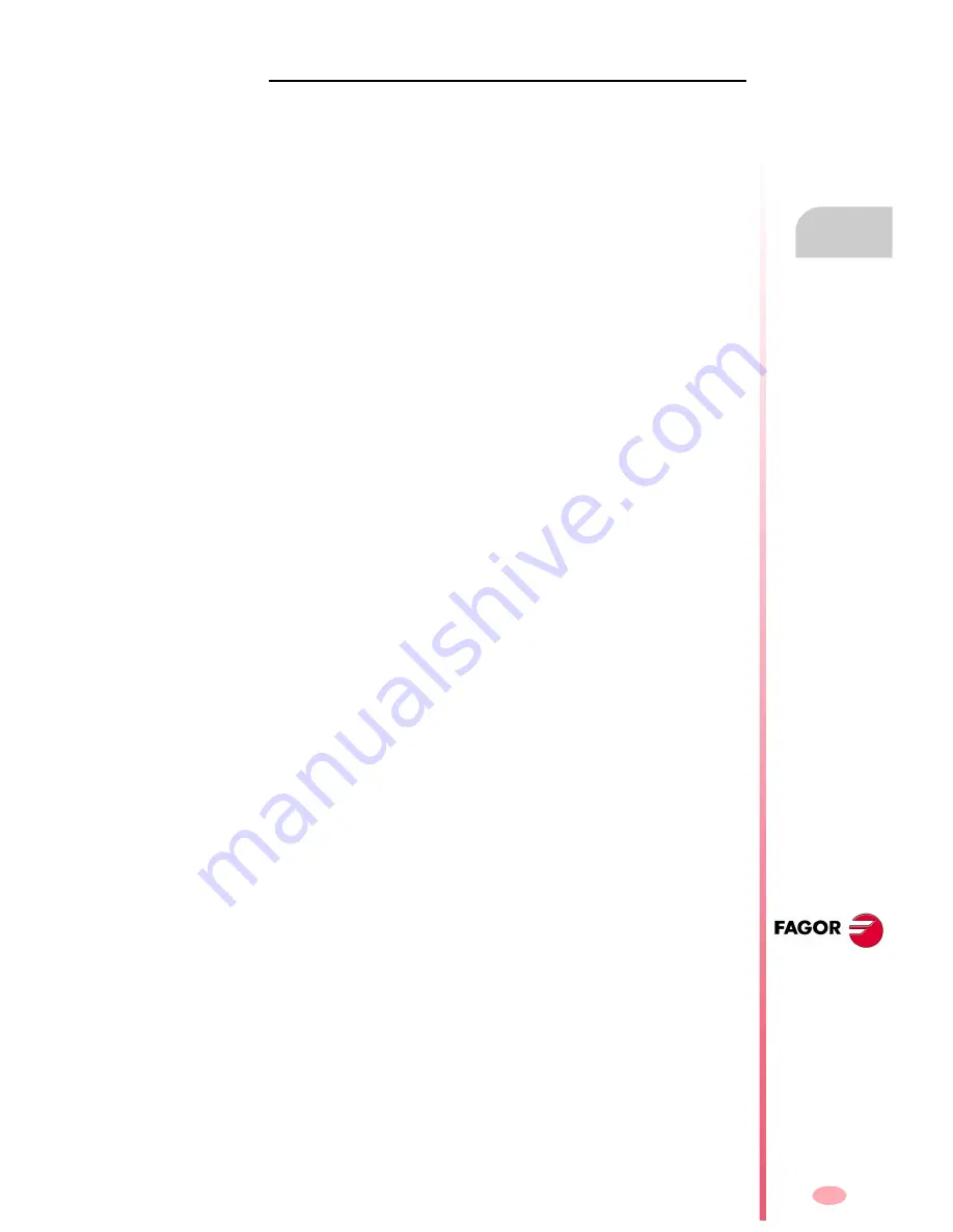 Fagor CNC 8070 Operating Manual Download Page 313