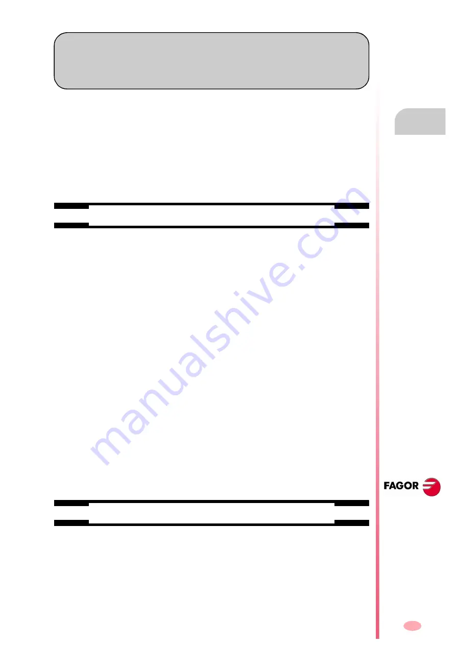 Fagor CNC 8070 Programming Manual Download Page 23