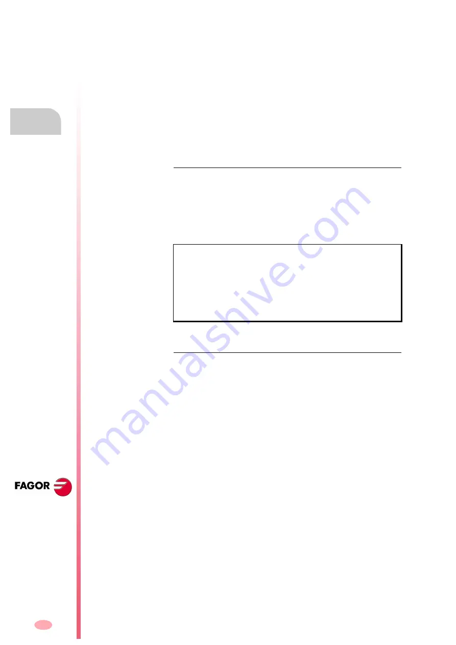 Fagor CNC 8070 Programming Manual Download Page 68