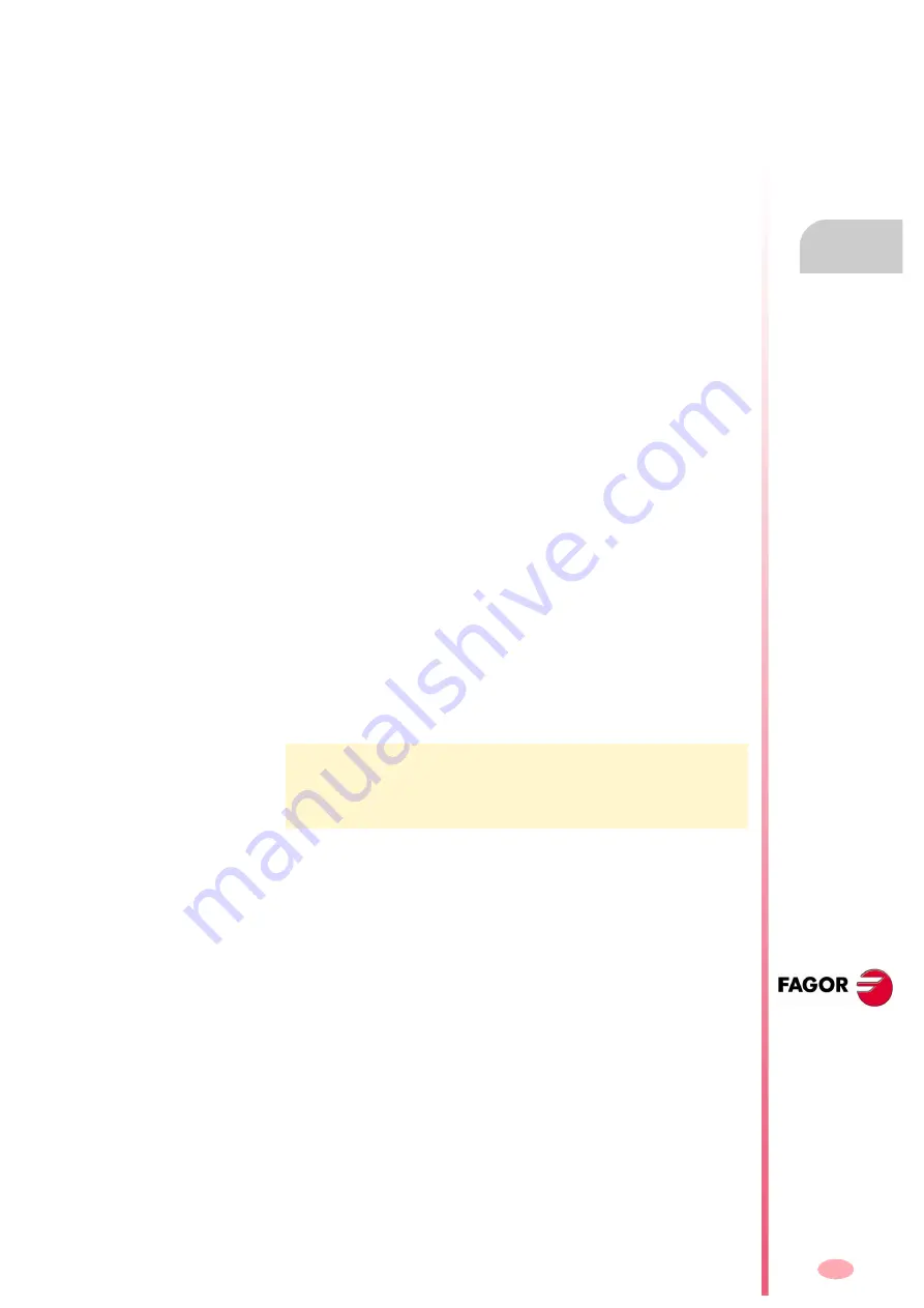 Fagor CNC 8070 Programming Manual Download Page 119