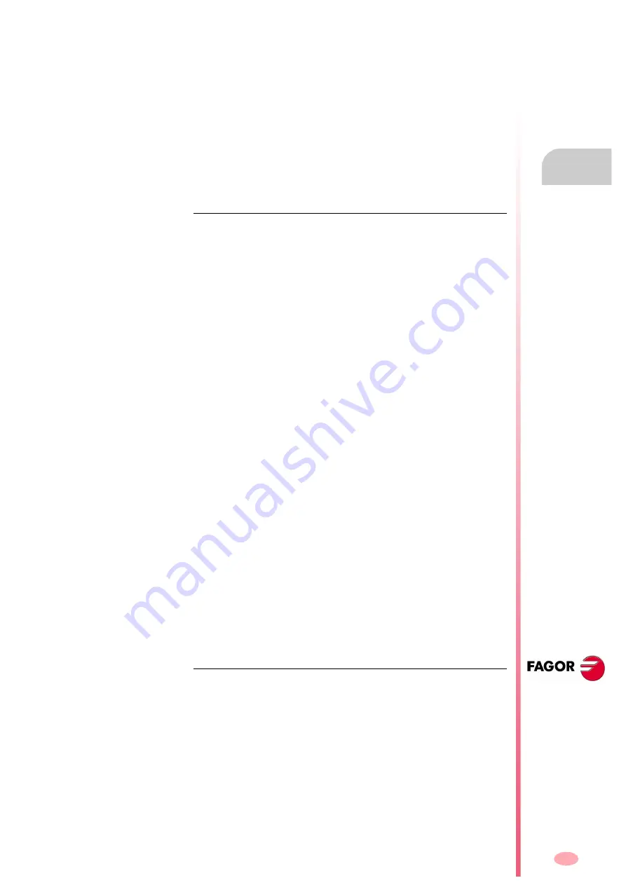 Fagor CNC 8070 Programming Manual Download Page 141