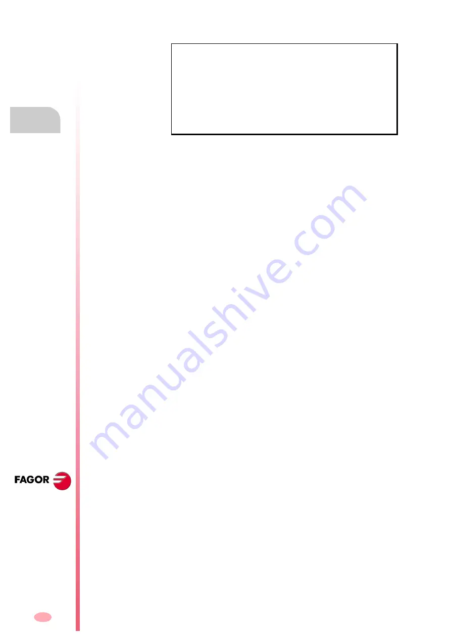 Fagor CNC 8070 Programming Manual Download Page 244