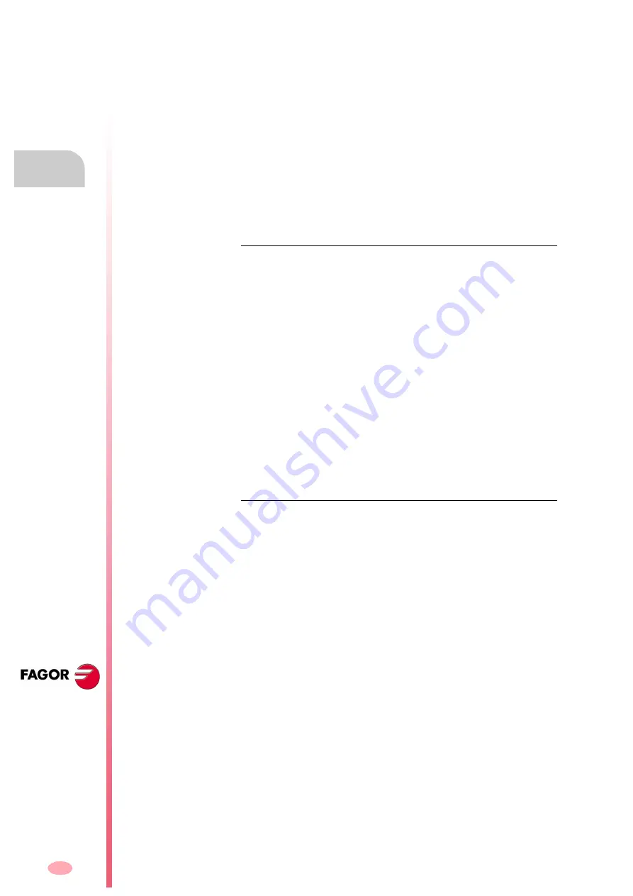 Fagor CNC 8070 Programming Manual Download Page 276