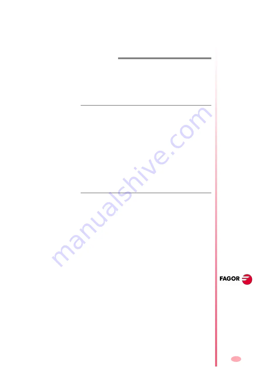 Fagor CNC 8070 Programming Manual Download Page 389