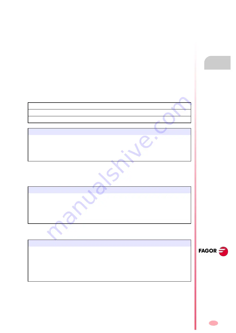 Fagor CNC 8070 Programming Manual Download Page 415