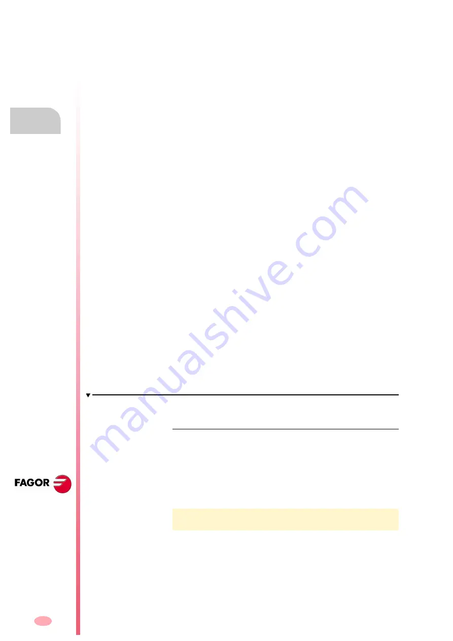 Fagor CNC 8070 Programming Manual Download Page 454