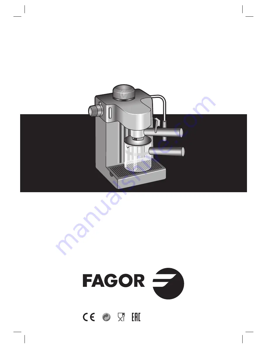 Fagor CR-750 Instructions For Use Manual Download Page 1