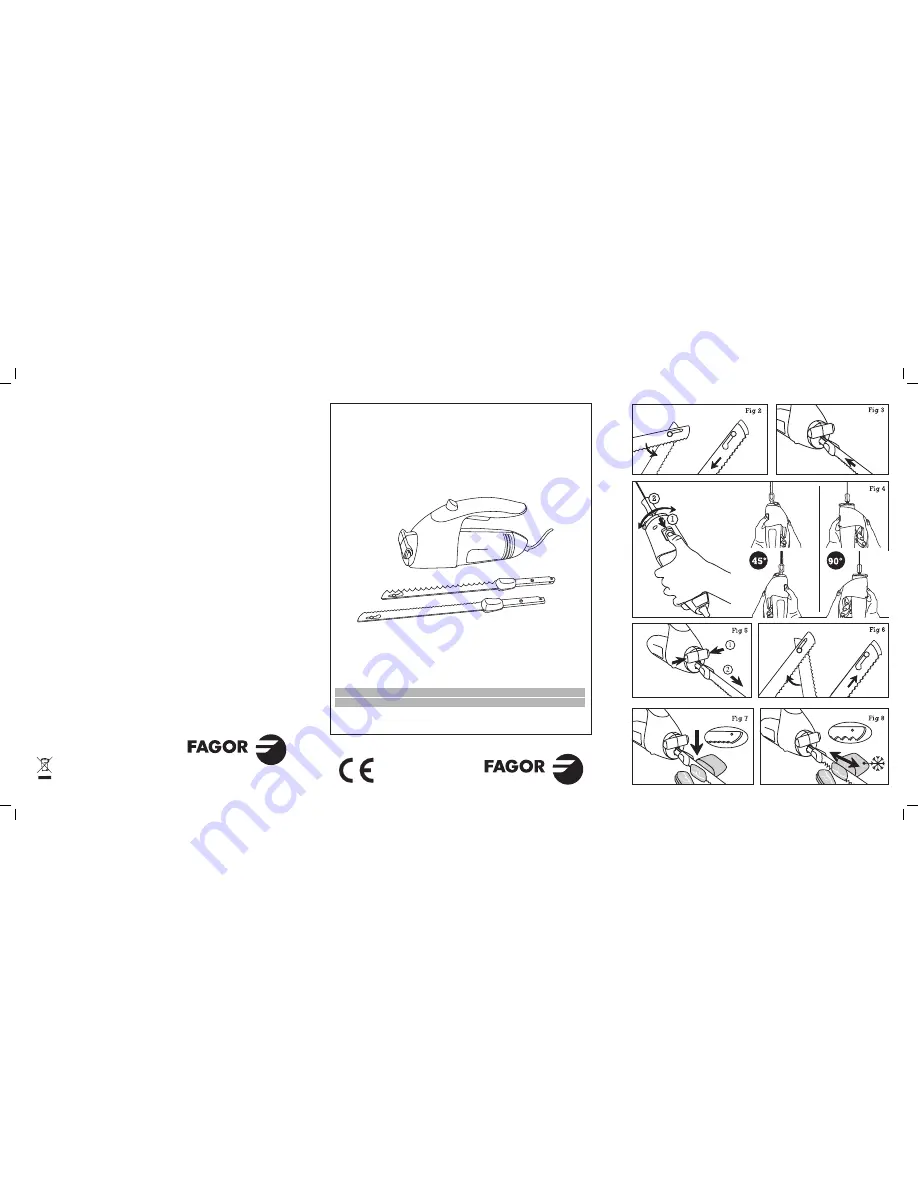 Fagor CU-180 Instructions For Use Manual Download Page 1