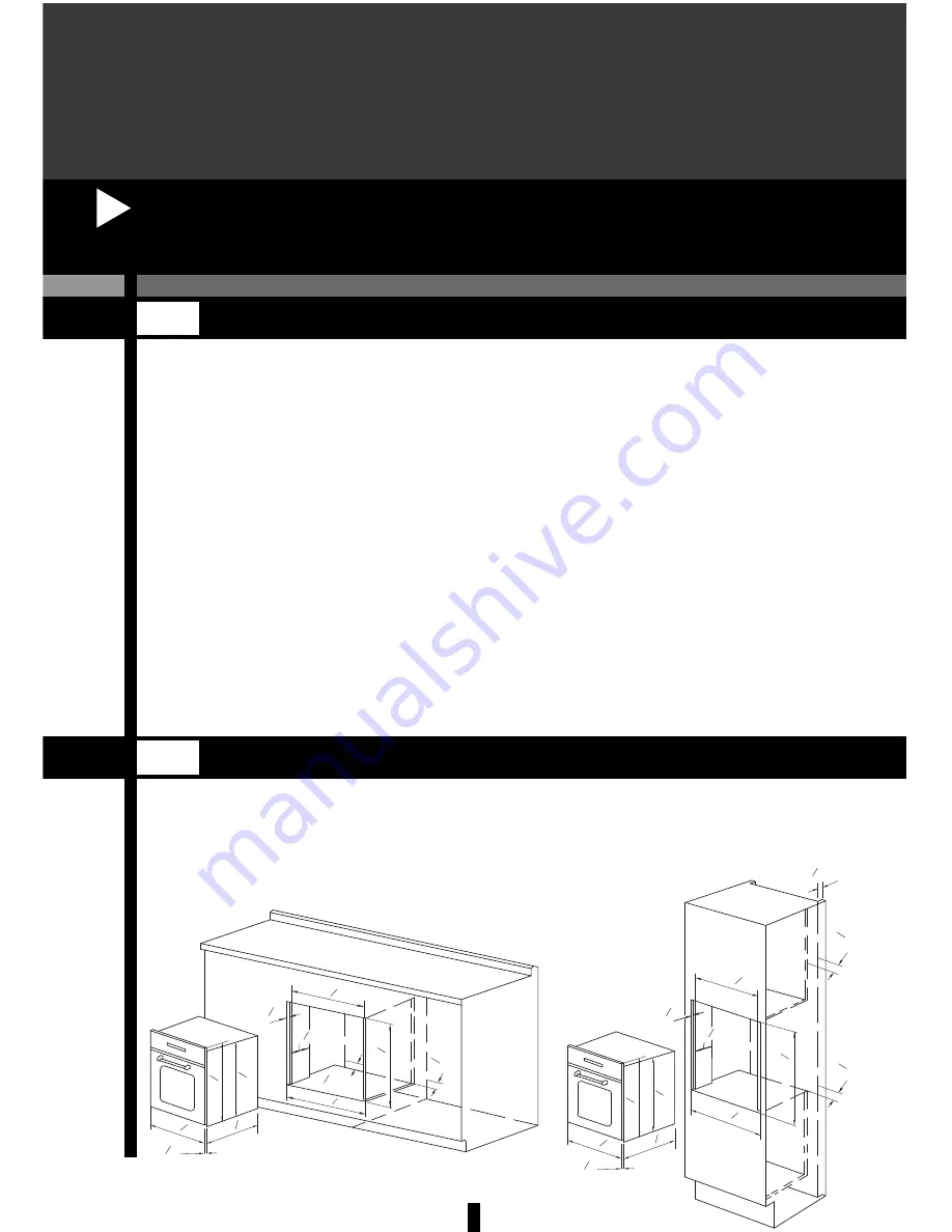 Fagor Custom Panel Dishwasher Installation Instructions Manual Download Page 10