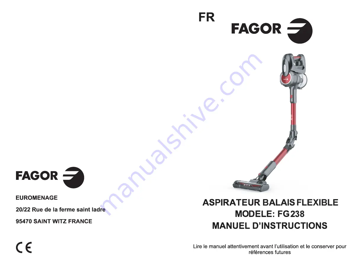 Fagor FG238 Instruction Manual Download Page 1