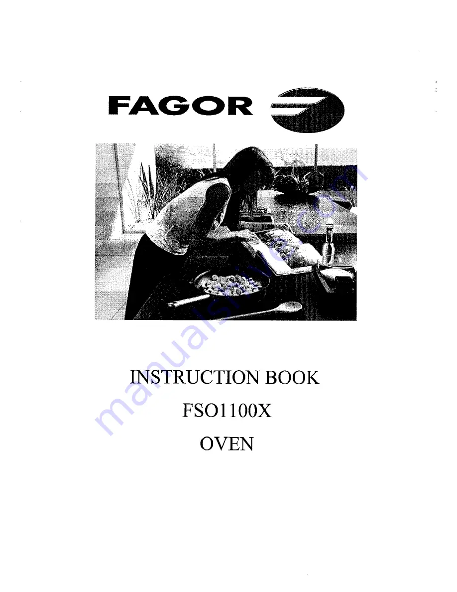 Fagor FSO1100X Скачать руководство пользователя страница 1