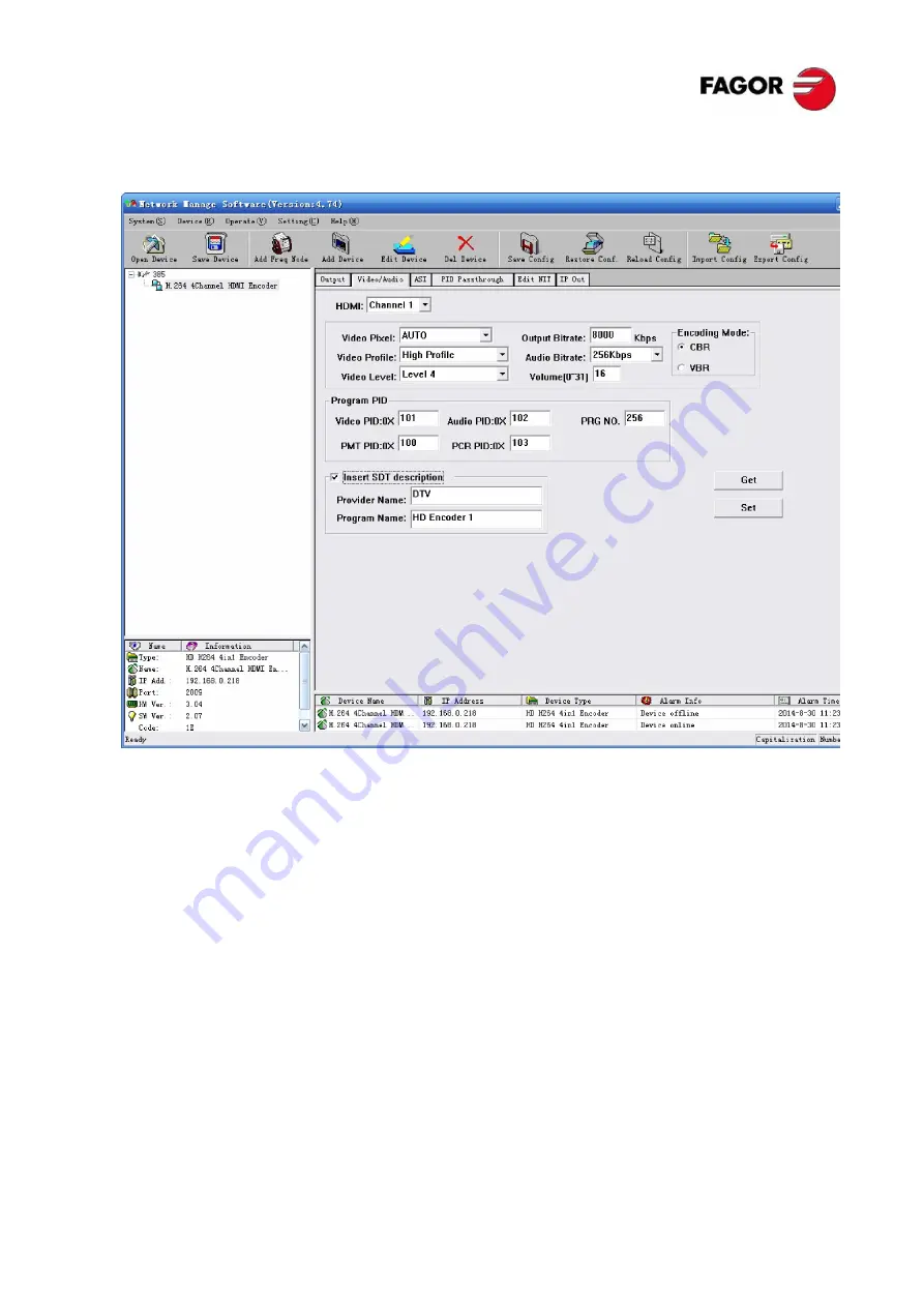 Fagor HAN 8000 User Manual Download Page 34