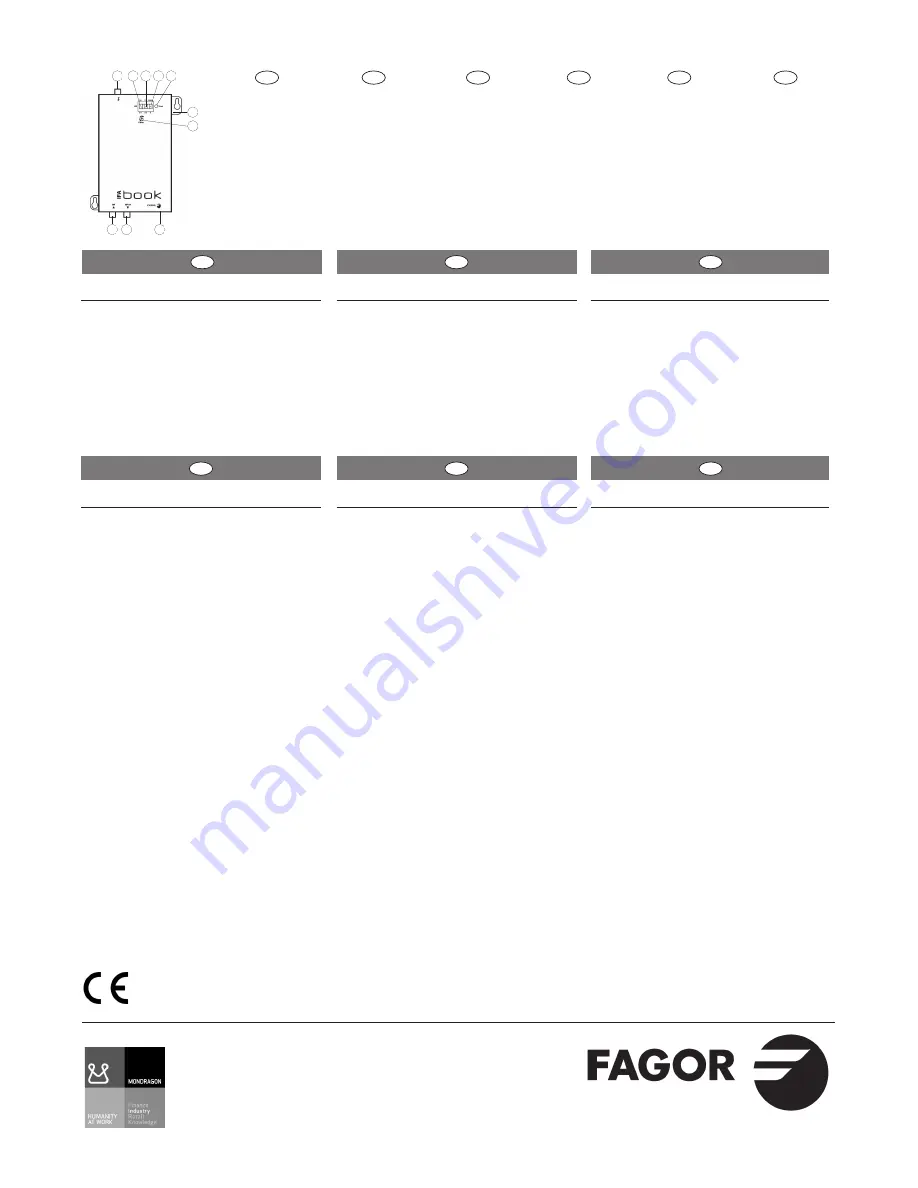 Fagor IFA 3000 book Installation And Start-Up Manual Download Page 2