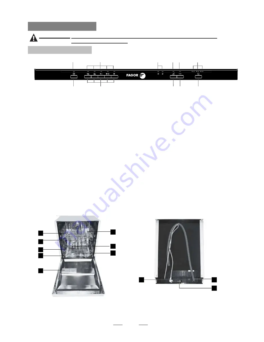 Fagor LVF63ITB Instruction Manual Download Page 105