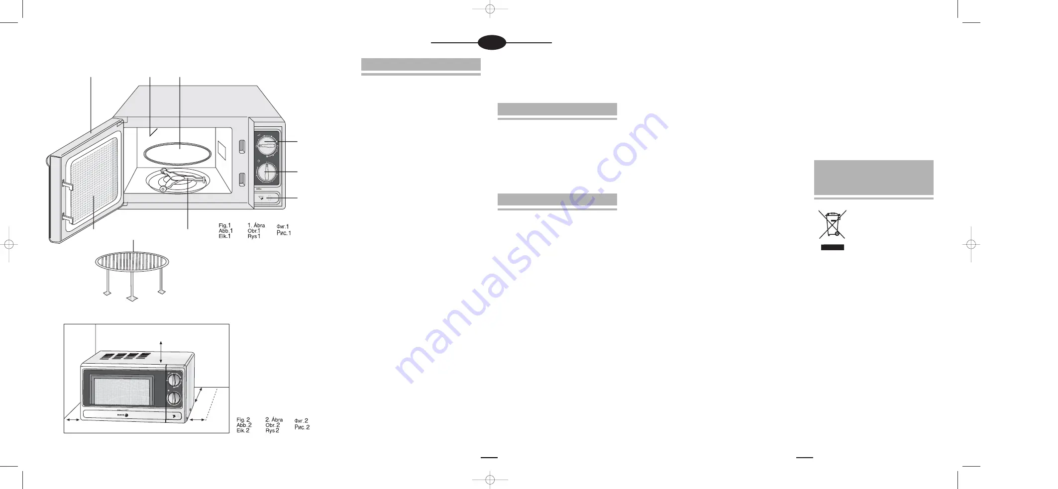 Fagor MO-20B Instructions For Use Manual Download Page 2