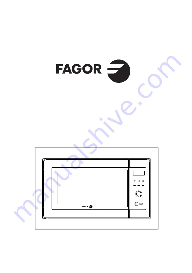 Fagor MWB17AEX Operating Instructions Manual Download Page 1