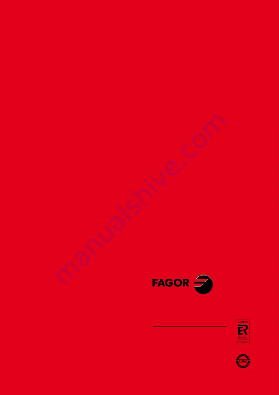 Fagor PPC-21W Series Manual Download Page 74