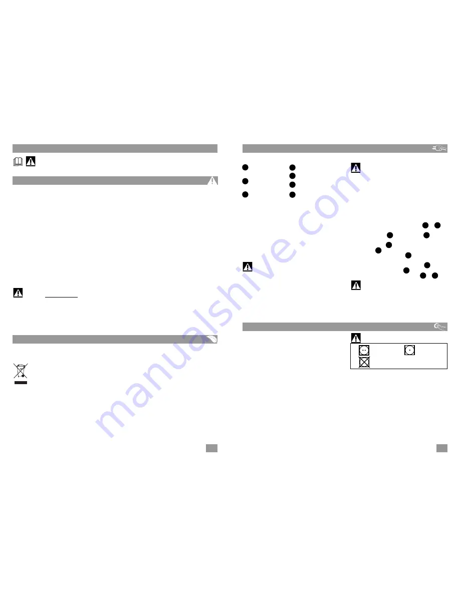 Fagor SFE-820 Installation & Operating Instructions Manual Download Page 6