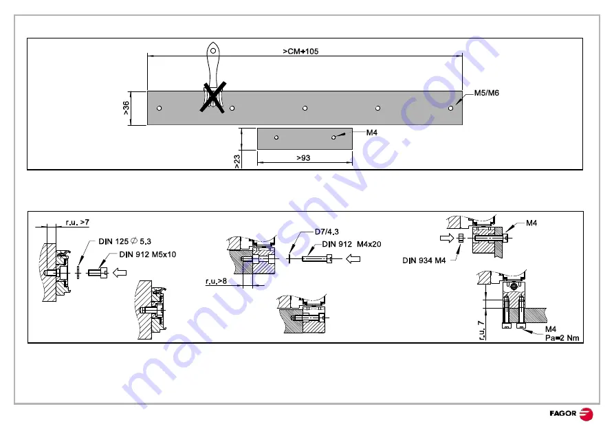 Fagor SV2AM Installation Manual Download Page 6