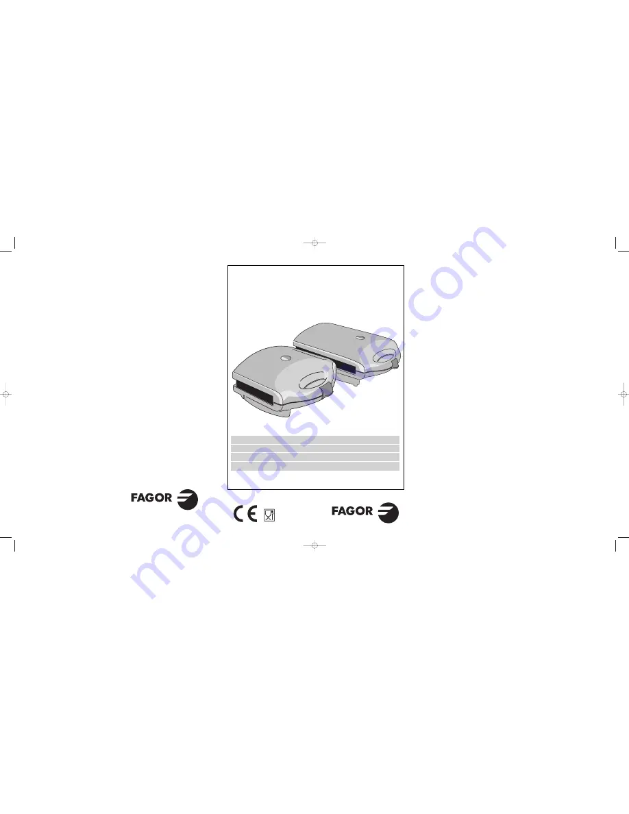 Fagor SW-200 Instructions For Use Manual Download Page 1