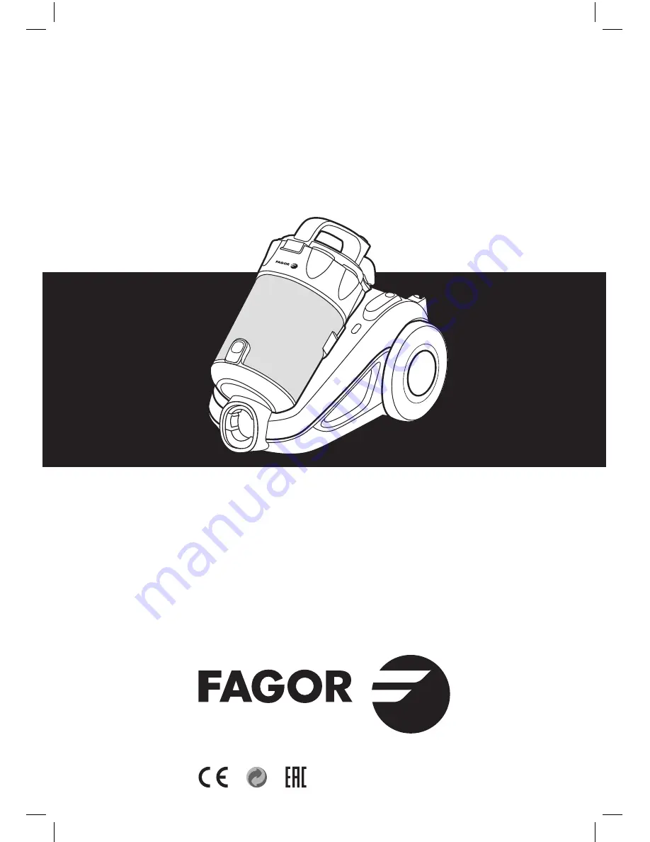 Fagor VCC-715 Instructions For Use Manual Download Page 1