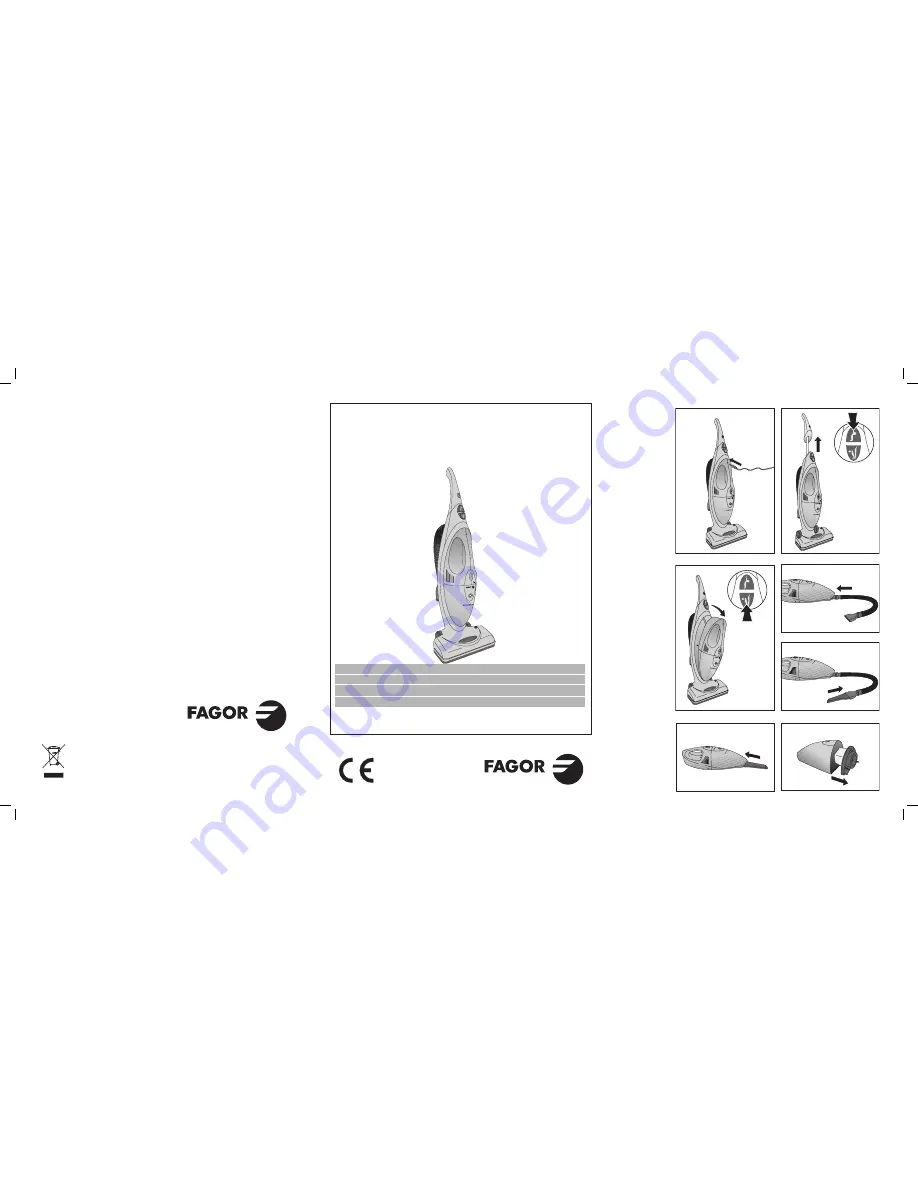 Fagor VCE-156 Instructions For Use Manual Download Page 1