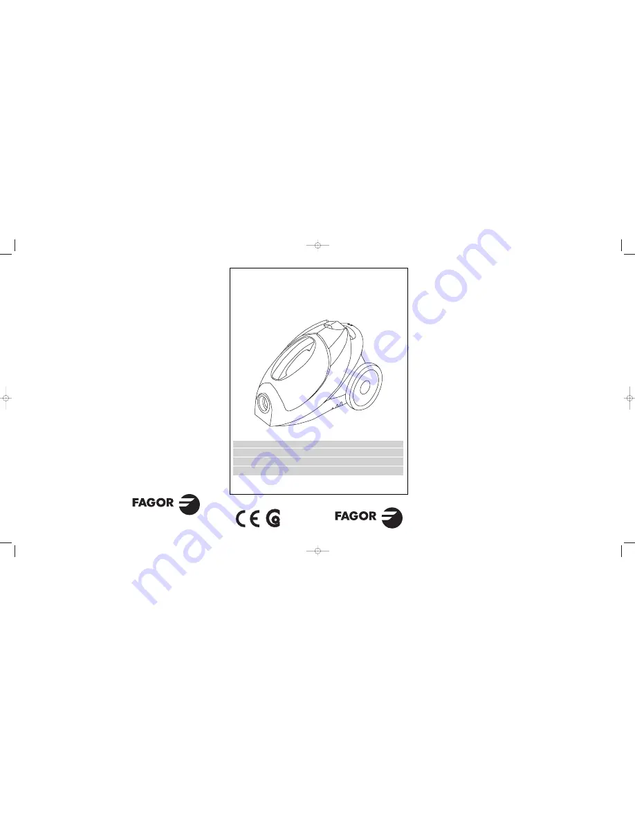 Fagor VCE-306 Instructions For Use Manual Download Page 1