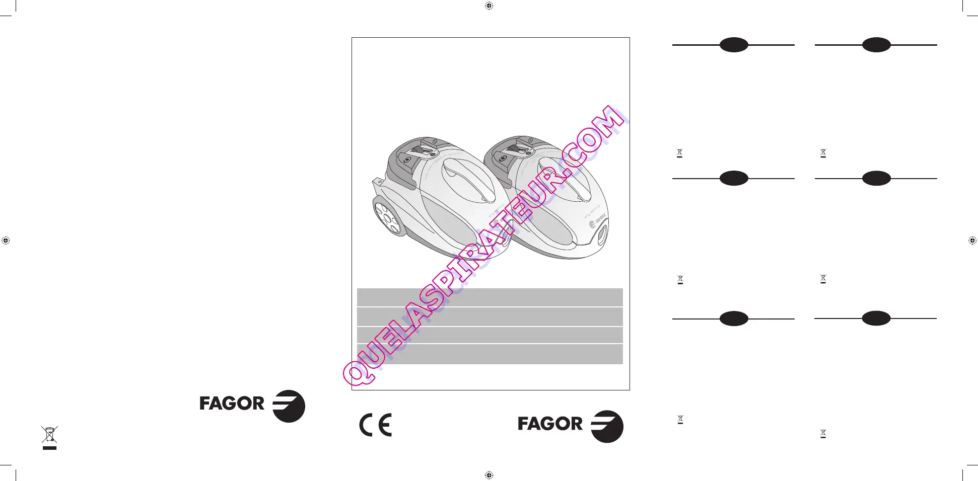 Fagor VCE-606 Скачать руководство пользователя страница 1